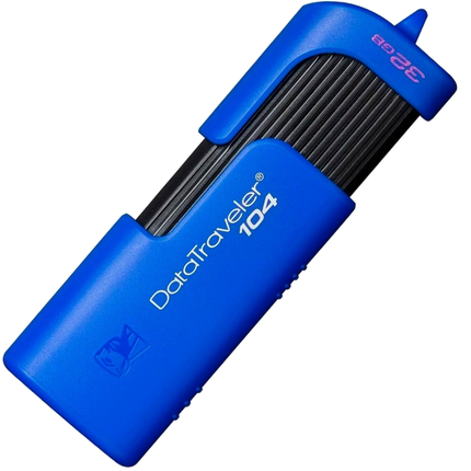 MEMORIA FLASH TIPO USB 2.0 MODELO KC-U1Z32 32GB MARCA KINGSTON KC-U1Z32-6SB