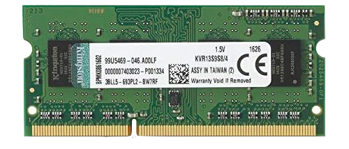 MEMORIA RAM DDR3  KVR 4GB 1333MHz NonECC CL9 SODIMM SR X8 KINGSTON KVR13S9S8/4