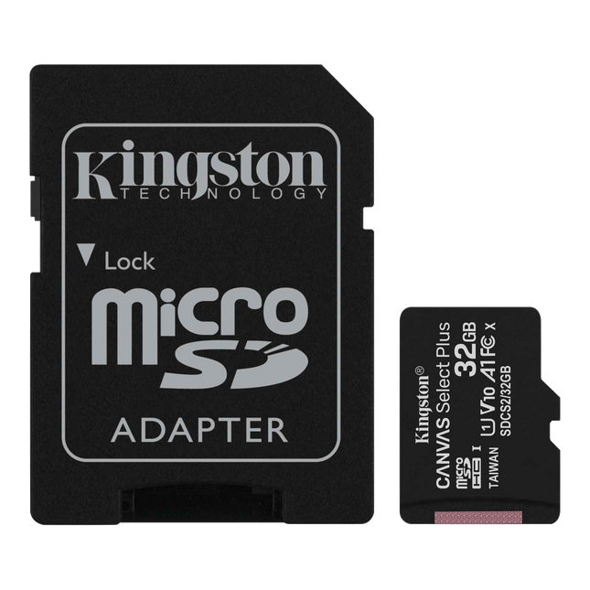 Tarjeta de memoria flash (adaptador microSDHC a SD Incluido) SDCS2/32GB