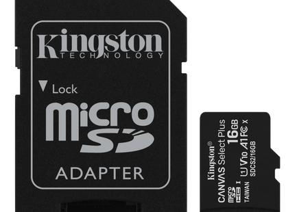 Tarjeta de memoria flash (adaptador microSDHC a SD Incluido) SDCS2/16GB