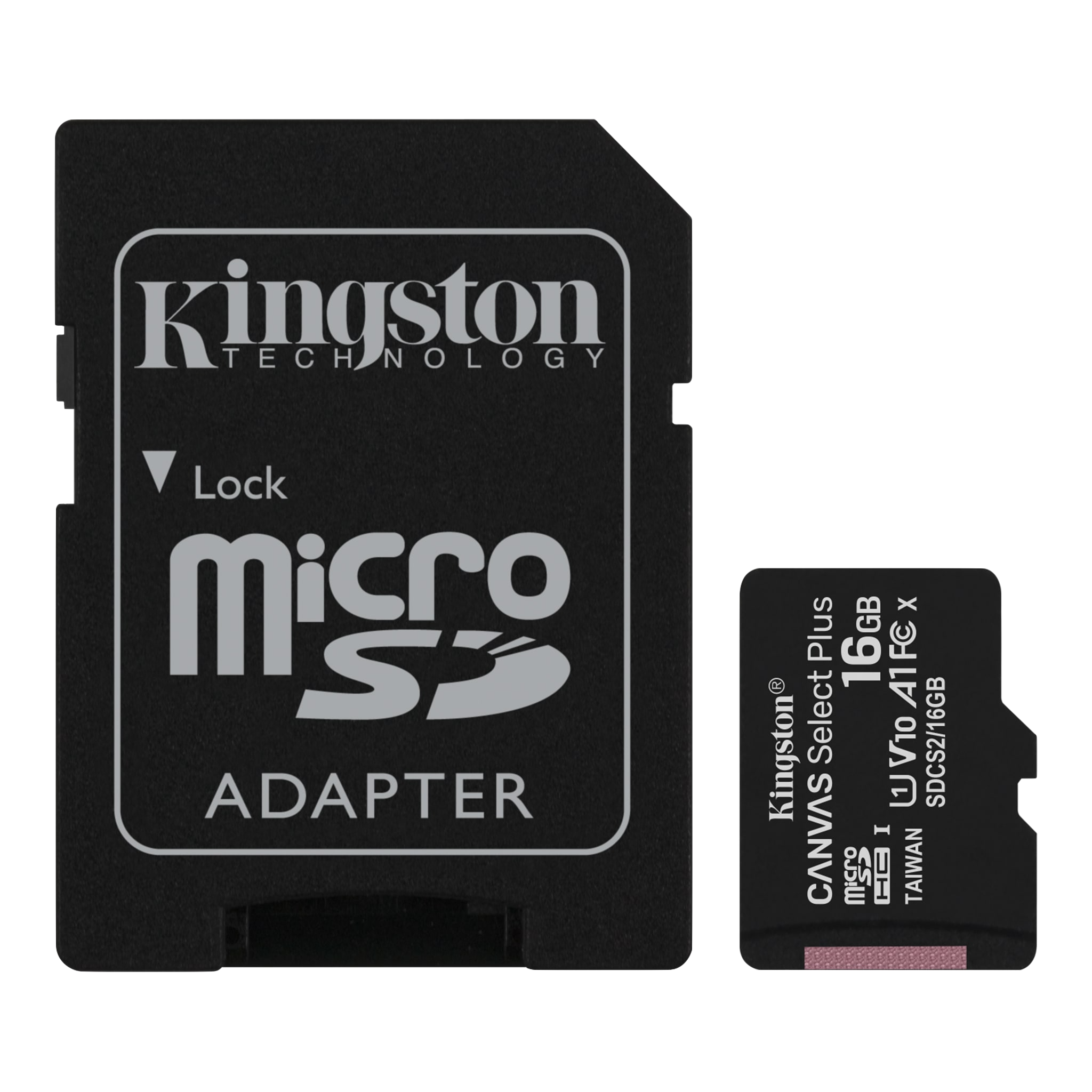 Image of Tarjeta de memoria flash (adaptador microSDHC a SD Incluido) SDCS2/16GB