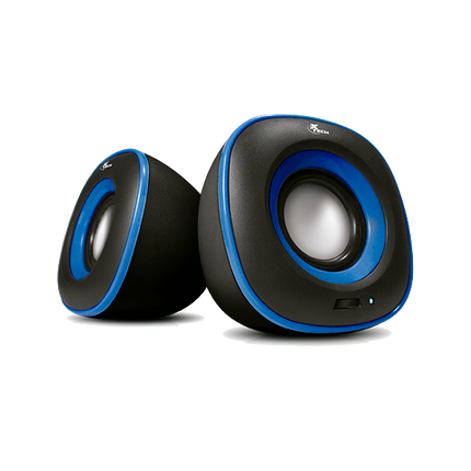 Parlantes 2.0 Spekter 3.5mmUSB power 6W XTS11 5BL  X TECH