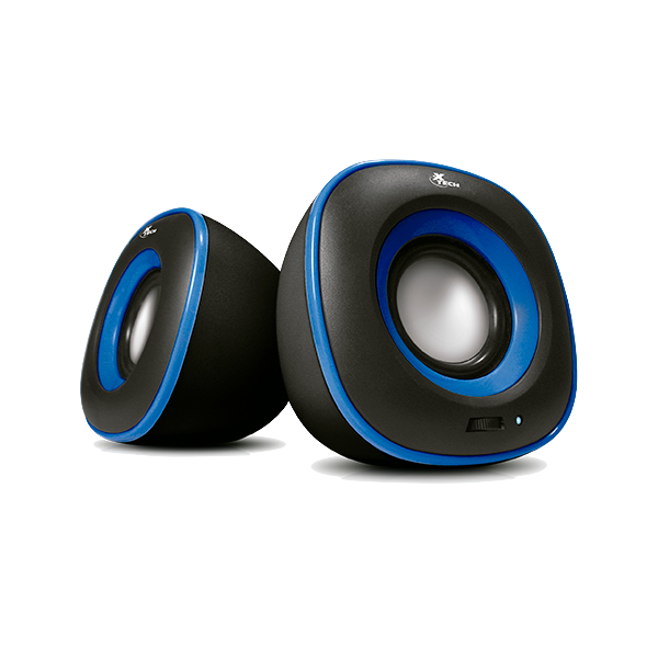 Parlantes 2.0 Spekter 3.5mmUSB power 6W XTS11 5BL  X TECH