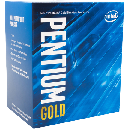 PROCESADOR Pentium Gold Dual Core  3.7Ghz G5400