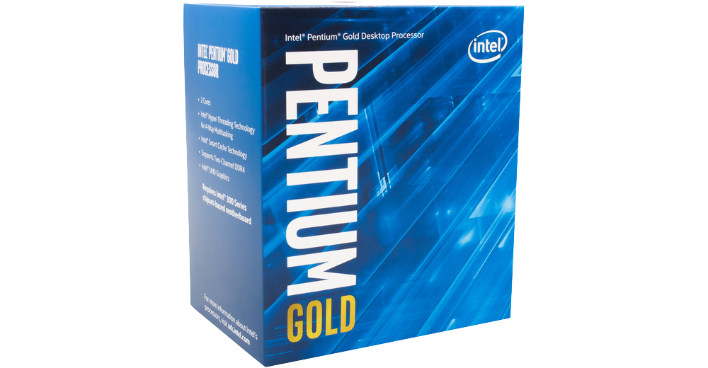 PROCESADOR Pentium Gold Dual Core  3.7Ghz G5400