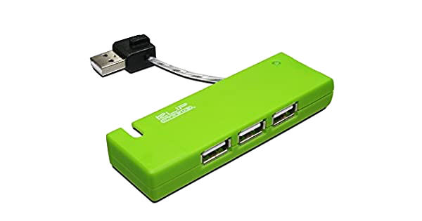Adaptador HUB USB 4 Port portable USB Hub 2.0 KlipX KUH-400G