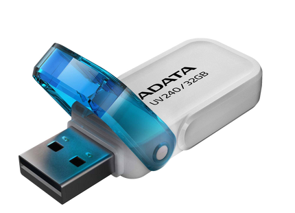 Memoria Flash 32GB UV240 Blanco USB 2.0 ADATA