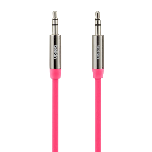 Image of Cable de Audio pink Auxiliar BELKIN AV10127tt03-PNK