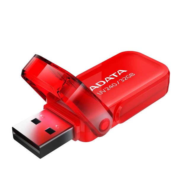 Memoria Flash 32GB UV240 Rojo USB 2.0 ADATA