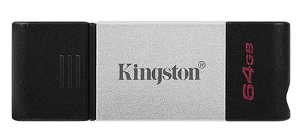 Memoria Flash 64GB USBC 3.2 Gen 1 DataTraveler 80 KINGSTON DT80/64GB