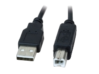 Image of CABLE USB TIPO B - TIPO A 2.0 MALE A BMALE XTC-307 XTECH