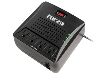 Regulador de Voltaje AVR FVR3001 3000VA 1500W 4 Out 110V  FORZA