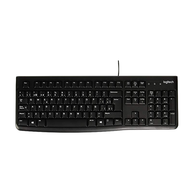 TECLADO K120 Spn Black USB LOGITECH