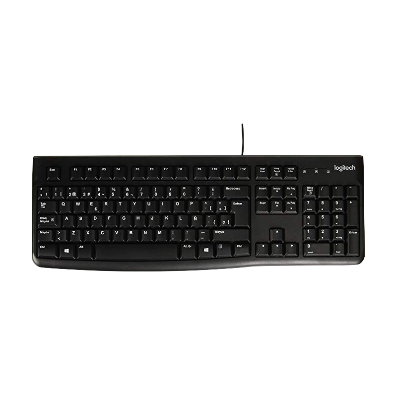 TECLADO K120 Spn Black USB LOGITECH