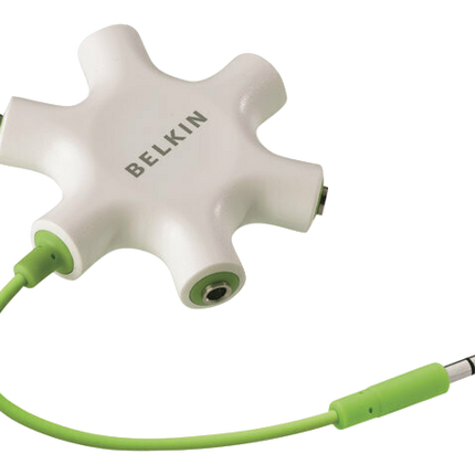 Adaptador para audio auxiliar (RockStar) - Separador de auriculares  BELKIN F8Z274BT