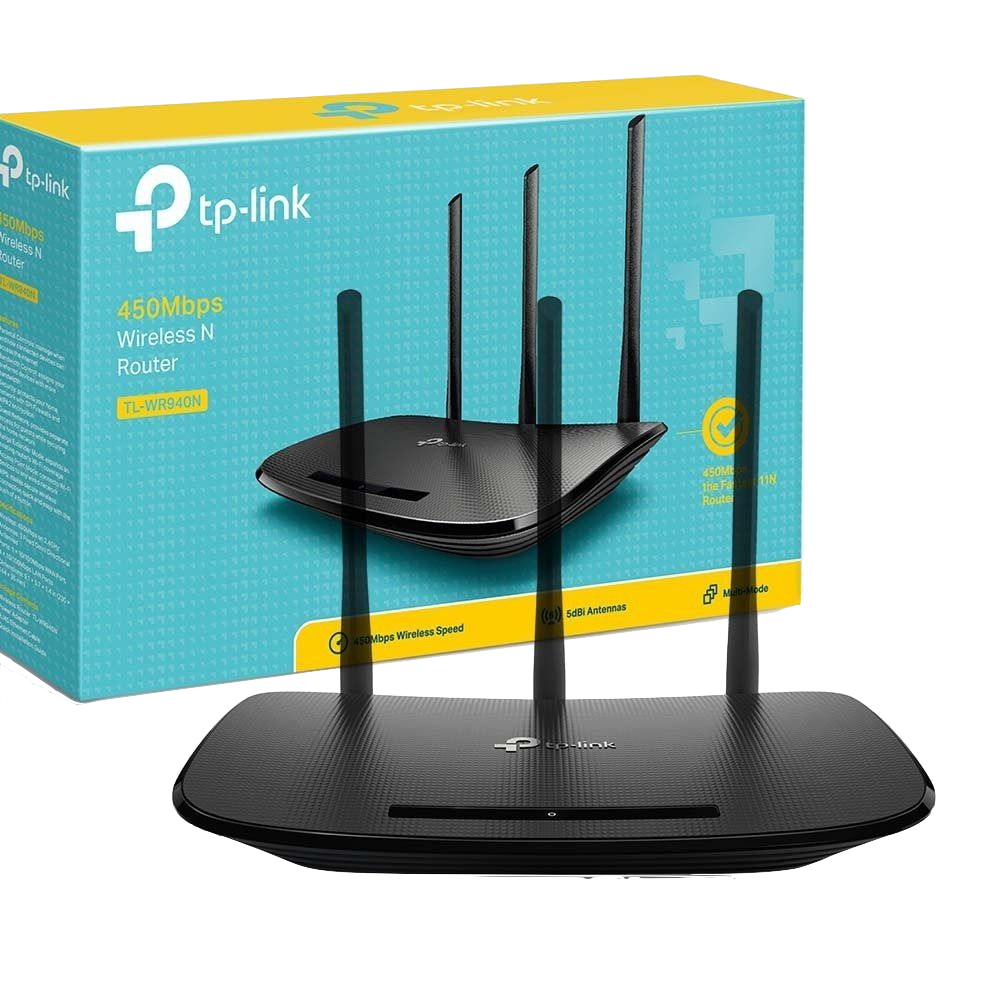 ROUTER Inalámbrico     TP-LINK TL-WR940N N450Mbps Wi-fi    TP-LINK