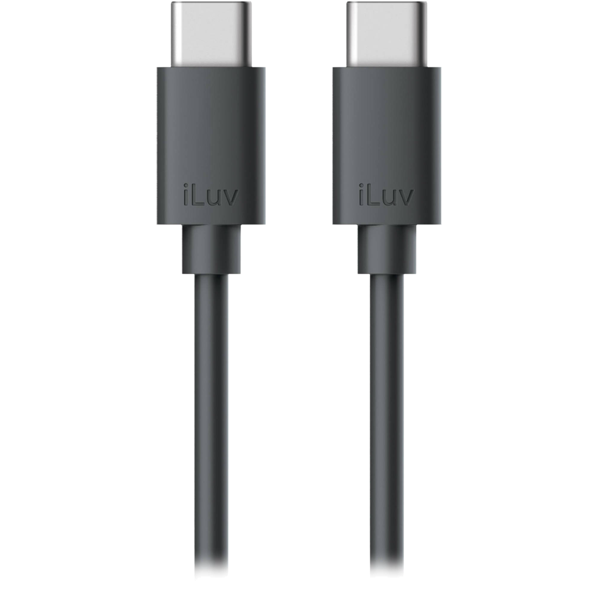 Image of Cable usbc-usbc 3.3 Ft. DATOS y CARGA Cable Negro ILUV  ICB57BLK