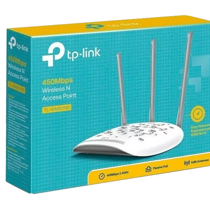 Punto de Acceso - Repetidor Inalámbrico TL-WA901ND 450Mbps  TP-LINK