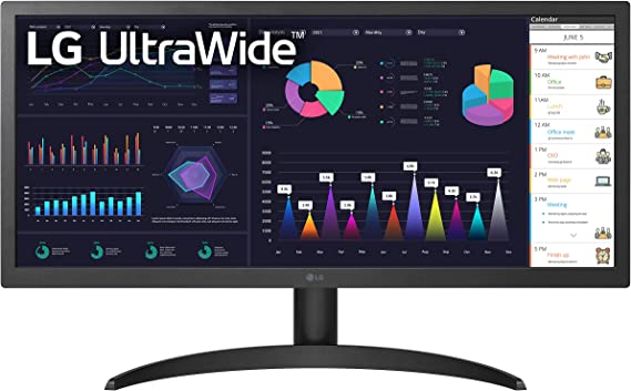 Monitor UltraWide 26WQ500-B LED - 26" LG