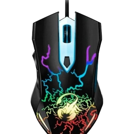 MOUSE GAMING SCORPION Spear Gaming USB Black GENIUS