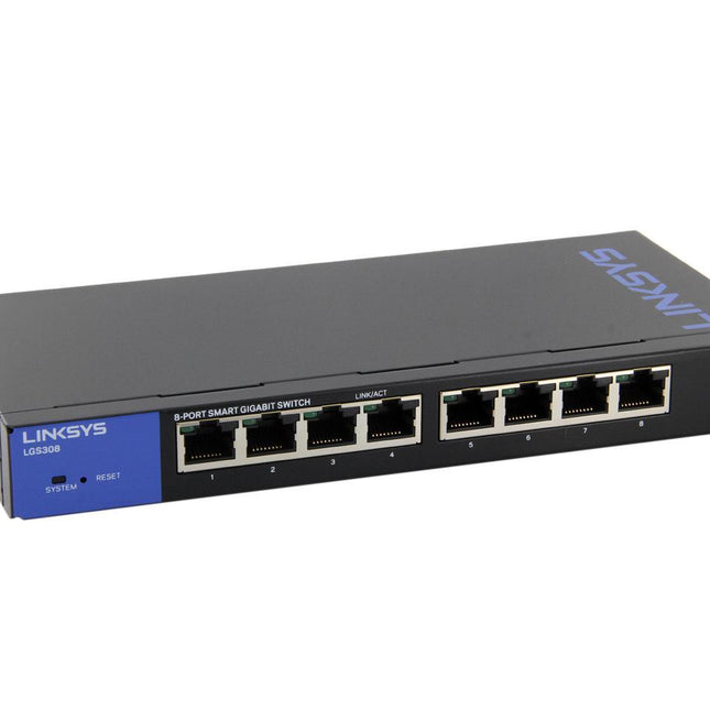 Switch Gestionado Linksys Smart LGS308 Gigabit 8 puertos