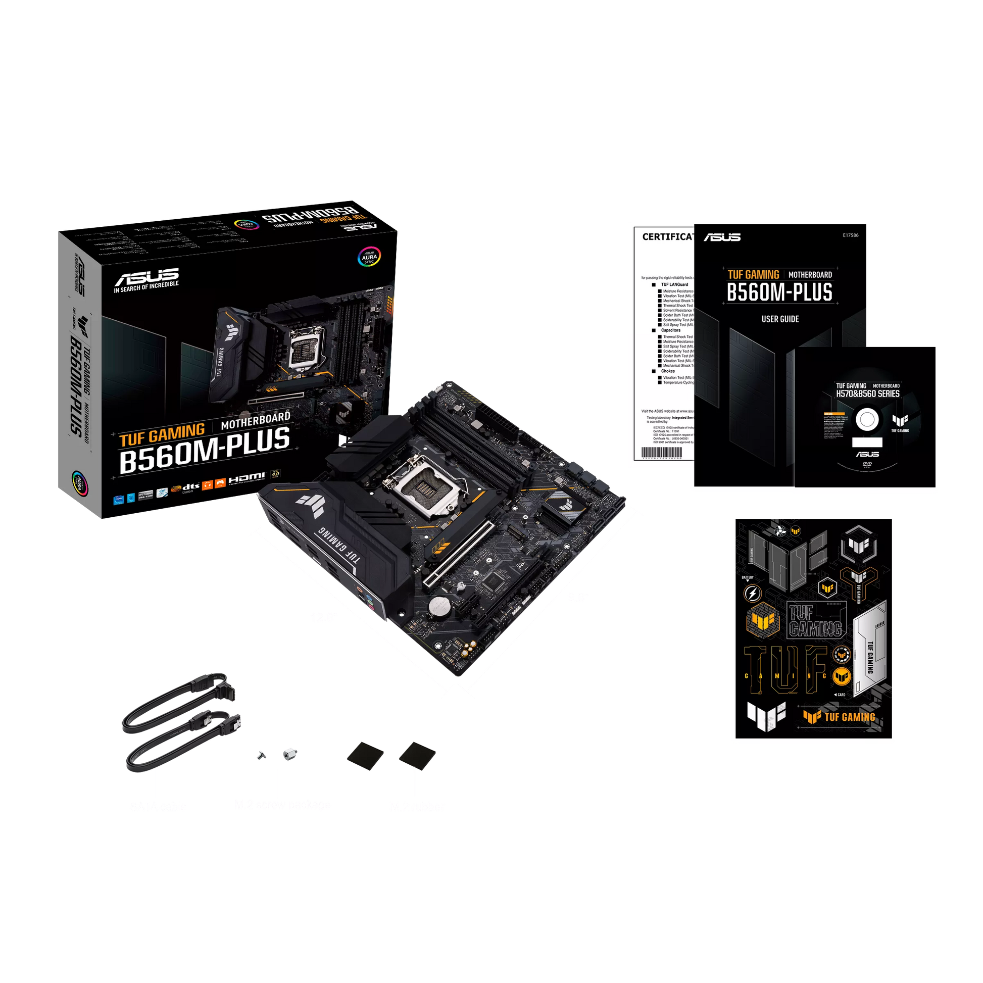 Tarjeta Madre ASUS TUF B560M PLUS GAMING 90MB1770-M0EAY0