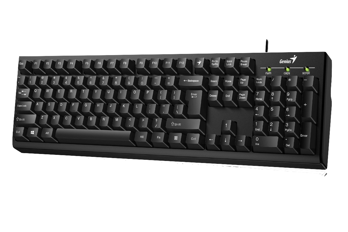 Teclado Smart KB-100 USB SP BLACK GENUIS