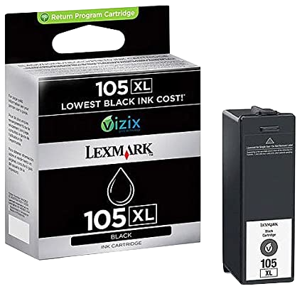 Cartucho negro 105XL 14N0822  510 Páginas LEXMARK