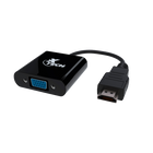 Adaptador HDMI male a VGA female Black XTC363 Xtech