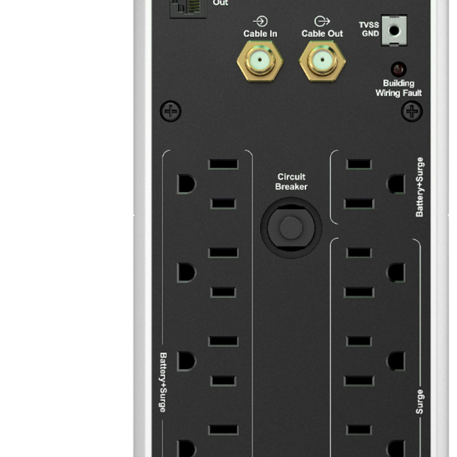 UPS Gaming Back-BGM1500 white 1500VA/900 watts APC
