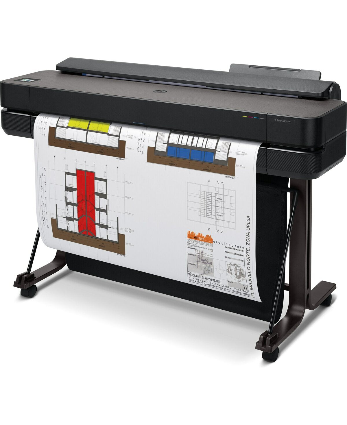 Impresora de gran formato color DesignJet T650 36" HP