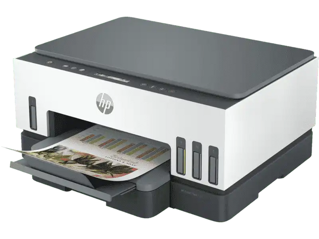 Impresora Multifuncional inalámbrica WiFi Bluetooth HP Smart Tank 720 Duplex Automático