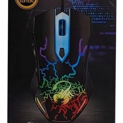 MOUSE GAMING SCORPION Spear Gaming USB Black GENIUS