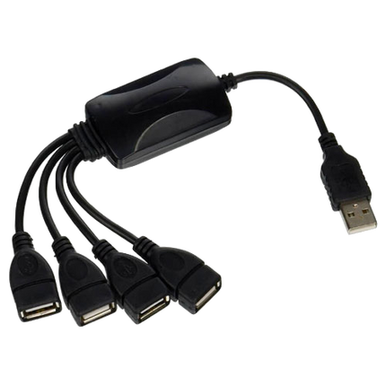 Cable Hub USB 2.0 4 pt XTC320 HiSpeed XTECH