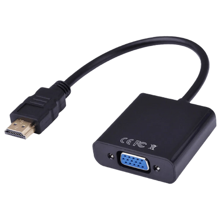 Adaptador HDMI a VGA Negro ARGOM ARG-CB-0055