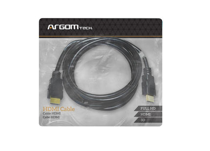 Cable HDMI a HDMI 3metros Black ARGOM