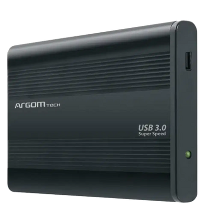 Adaptador ENCLOSURE  AC-1033 2.5" SATA USB 3.0 BLACK ARGOM