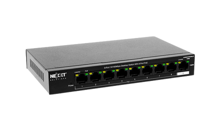 Switch POE Vertex9009 PoE Switch 10/100 58W Max SBDTPO4U1    NEXXT