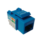 Modulo Keystone Jack Nexxt RJ45 Cat5e Tipo110 Azul