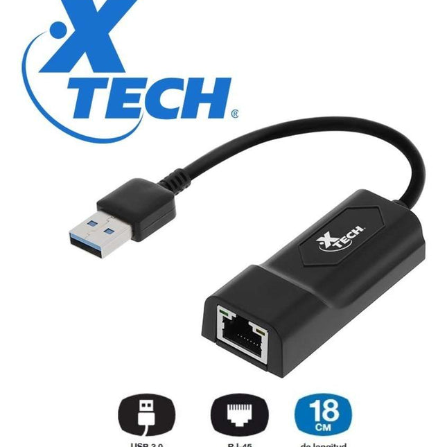 Adaptador USB a Ethernet Xtech XTC-373