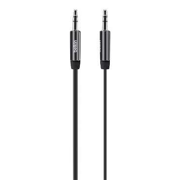Cable Auxiliar de audio - miniconector estéreo (M) a miniconector estéreo (M) Belkin AV10127tt03-BLK