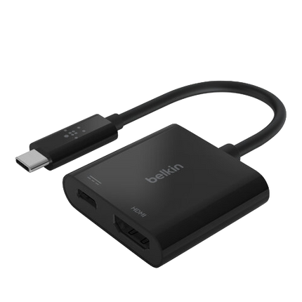 Adaptador USB-C to HDMI + Carga Belkin AVC002btBK