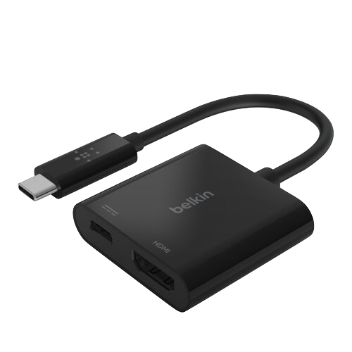 Adaptador USB-C to HDMI + Carga Belkin AVC002btBK