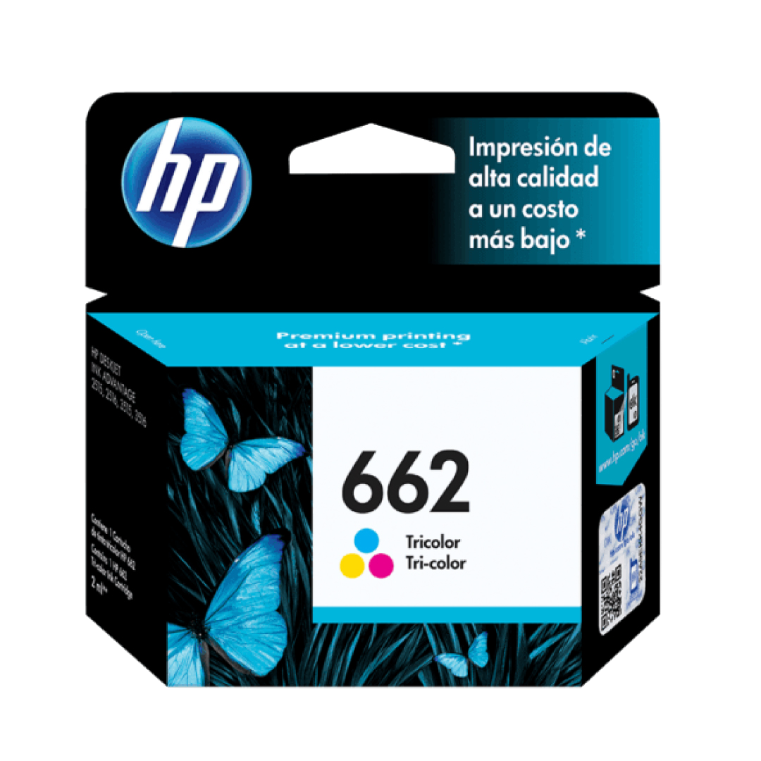 Cartucho de tinta 662 original HP