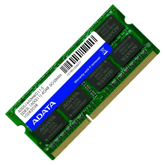 Memoria Ram SO-DIMM ADATA 4GB PC-1600 DDR3L Low Voltage