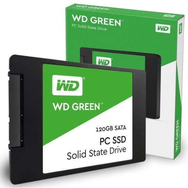 Disco de Estado Solido 2,5 INCH 120GB GREEN WESTERN DIGITAL