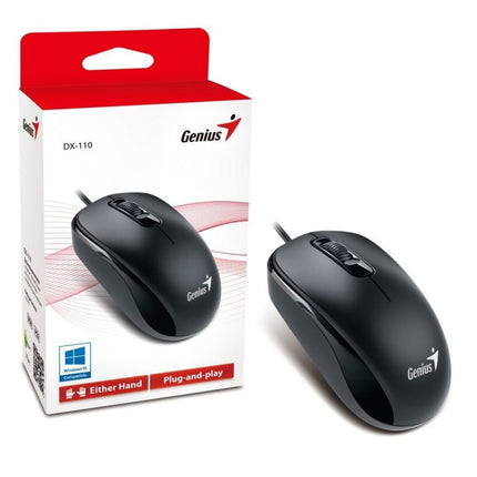 Ratón DX-110 USB BLACK G5 GENUIS