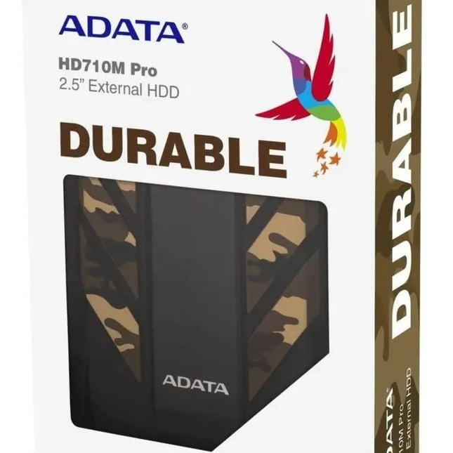Disco Duro Externo USB 3.0 AntiShock WaterResist CAMUFLAJE  1TB HD710 ADATA