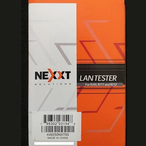 TESTER  PARA CABLE RJ45 NEXXT