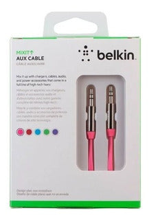 Image of Cable de Audio pink Auxiliar BELKIN AV10127tt03-PNK